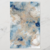 お洒落開花:エレガント水色 チラシ (裏面)