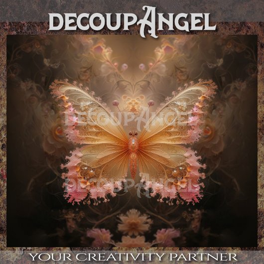 お洒落開花-ファンタジー蝶の切り離 薄葉紙