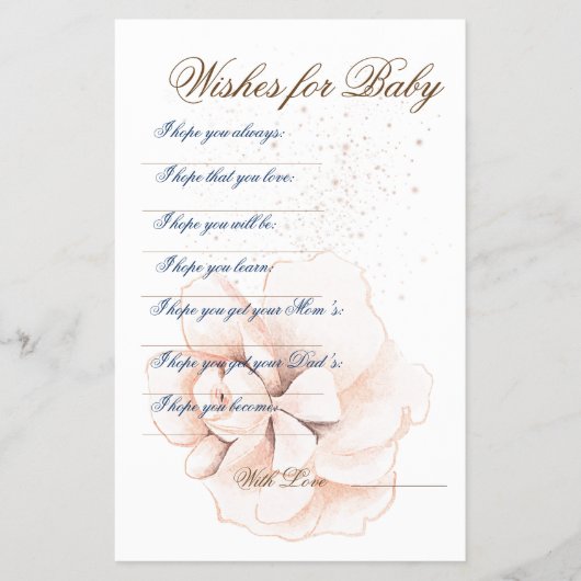 お洒落開花：水エレガント色フライヤー チラシ (正面)