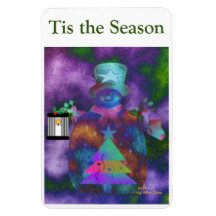 「お洒落雪だるま」のパーソナライズ4 x 6