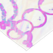 お洒落雪だるま テーブルクロス (アングル)