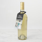 お洒落雪だるま ボトルネックタグ (アングル)