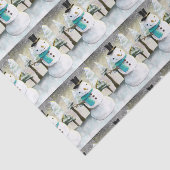 お洒落雪だるま 薄葉紙 (詳細)