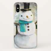 お洒落雪だるま Case-Mate iPhoneケース (裏面)