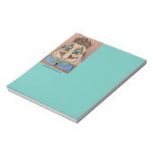 お洒落顔メモ帳 ノートパッド (回転)