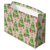 お洒落飾聖降誕祭 ラージペーパーバッグ (裏面アングル)