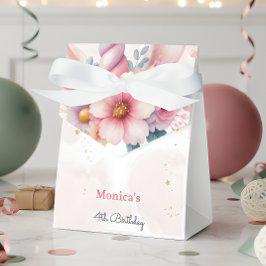 お洒落魔法ピンクユニコーン子供の誕生日 フェイバーボックス