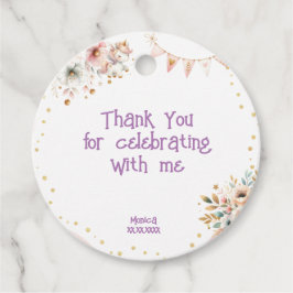 お洒落魔法ユニコーン子供の誕生日感謝していユー フェイバータグ