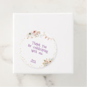 お洒落魔法ユニコーン子供の誕生日感謝していユー フェイバータグ (インサイチュ)