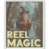 お洒落魚釣りウィザード シール (正面)