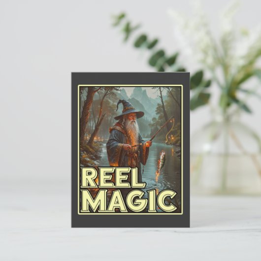 お洒落魚釣りウィザード ポストカード (スタンド正面)