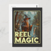 お洒落魚釣りウィザード ポストカード (正面/裏面)