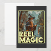 お洒落魚釣りウィザード 招待状 (正面/裏面)