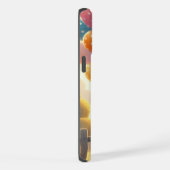 お洒落/かわいいバルーンガールアート iPhoneケース (右側面)