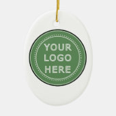 お洒落、コンテンポラリー洗練、カスタマイズ可能 セラミックオーナメント (正面)