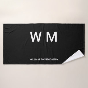 お洒落、コンテンポラリー洗練、カスタマイズ可能 バスタオル