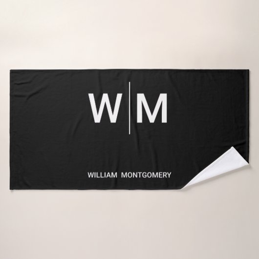 お洒落、コンテンポラリー洗練、カスタマイズ可能 バスタオル (バスタオル)