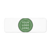 お洒落、コンテンポラリー洗練、カスタマイズ可能 ラベル (正面)