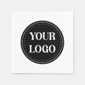 お洒落、コンテンポラリー研磨、カスタマイズ可能 スタンダードカクテルナプキン (正面)