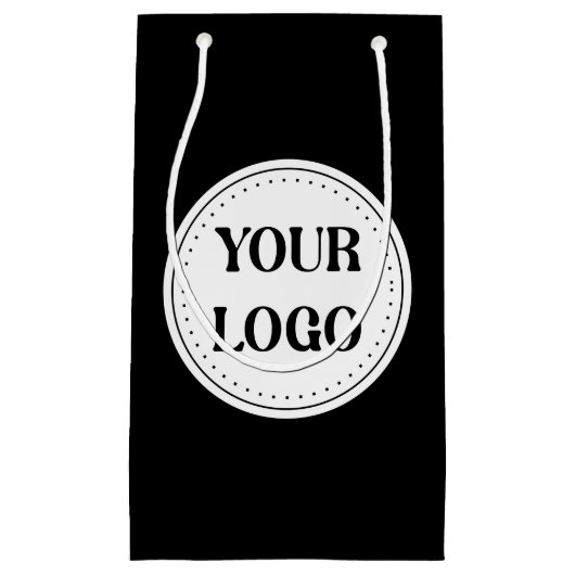 お洒落、コンテンポラリー研磨、カスタマイズ可能。 スモールペーパーバッグ (正面)