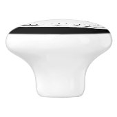 お洒落、コンテンポラリー研磨、カスタマイズ可能。 セラミックノブ (側面)