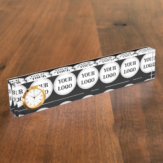 お洒落、コンテンポラリー研磨、カスタマイズ可能。 デスクネームプレート (側面)