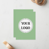 お洒落、コンテンポラリー研磨、カスタマイズ可能 ノートカード (正面/裏面インサイチュ)