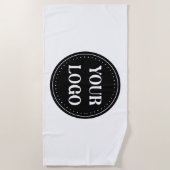 お洒落、コンテンポラリー研磨、カスタマイズ可能 ビーチタオル (正面)