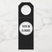 お洒落、コンテンポラリー研磨、カスタマイズ可能。 ボトルネックタグ (正面)