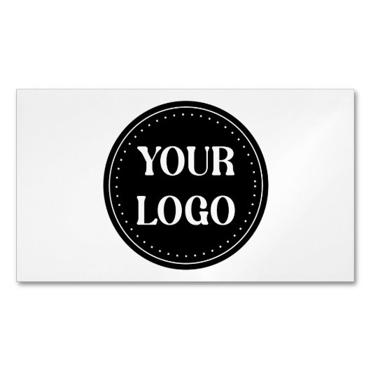 お洒落、コンテンポラリー研磨、カスタマイズ可能 マグネット名刺 (正面)