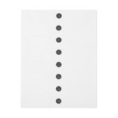 お洒落、コンテンポラリー研磨、カスタマイズ可能 ラップアラウンド宛名ラベル (シート)