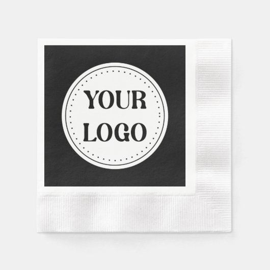 お洒落、コンテンポラリー研磨、カスタマイズ可能。 縁ありカクテルナプキン (正面)