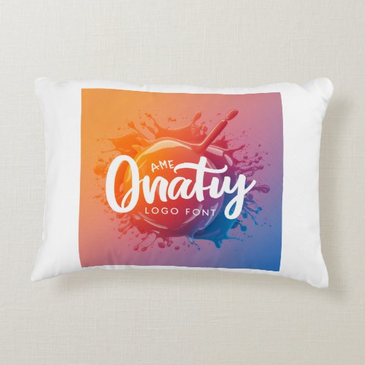 「お洒落&スタイリッシュトレンディーTouch用アクセントピロー」 アクセントクッション (裏面)