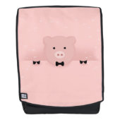 お洒落&ピファンシーックピッグかわいい農場動物 バックパック (正面)