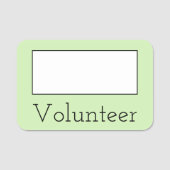 お洒落, 「ボランコンテンポラリーティア」の名前タグ 名札 (正面)