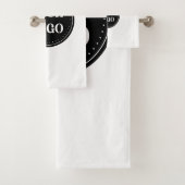 お洒落、ミニマル、カスタマイズエレガント可能 バスタオルセット (インサイチュ)