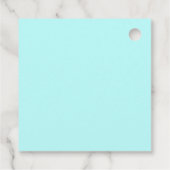 お洒落（ユダヤ教）メノラーメッセージカード フェイバータグ (裏面)