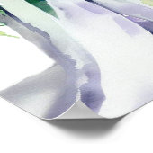 お洒落&ワイルド、ブライダルカスケーディングブーケ2、 ポスター (角)