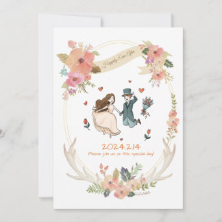 お洒落, 予測できな，手書き結婚式招待状 招待状