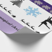 お洒落、妖精のラッピング紙 ラッピングペーパー (角)