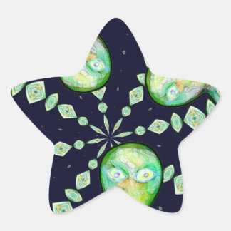 お洒落 星シール