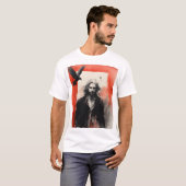 ""お洒落:疑問に思キュリオのサーレアル・スレッド Tシャツ (正面フル)