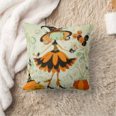 お洒落/witch/pumpkin/秋 クッション (ブランケット)