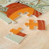 お洒落/witch/pumpkin/秋 ジグソーパズル (側面)