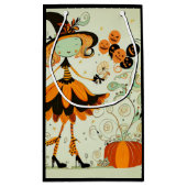 お洒落/witch/pumpkin/秋 スモールペーパーバッグ (裏面)