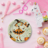 お洒落/witch/pumpkin/秋 ペーパープレート (パーティー)