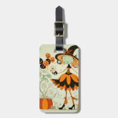 お洒落/witch/pumpkin/秋 ラゲッジタグ (正面縦)
