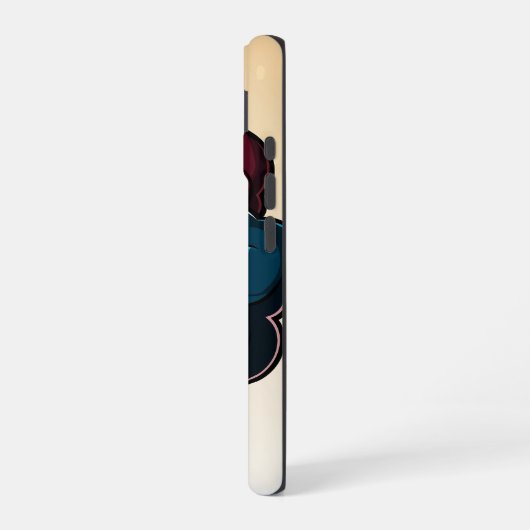 お洒落Anime Cloud Phone Case iPhone 16ケース (左側面)