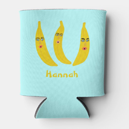 お洒落Banana Trio ITカスタマイズ 缶クーラー (正面)