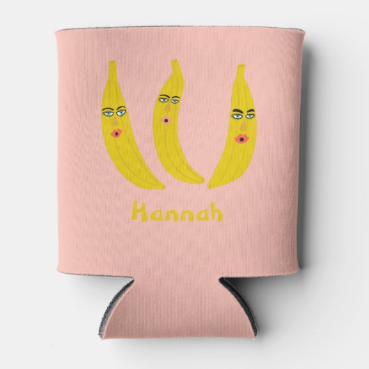 お洒落Banana Trio ITカスタマイズ 缶クーラー (正面)